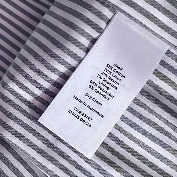 NWT New Talbots Women’s Relaxed 90s Blazer in Navy Blue (14) - Picture 10 of 10